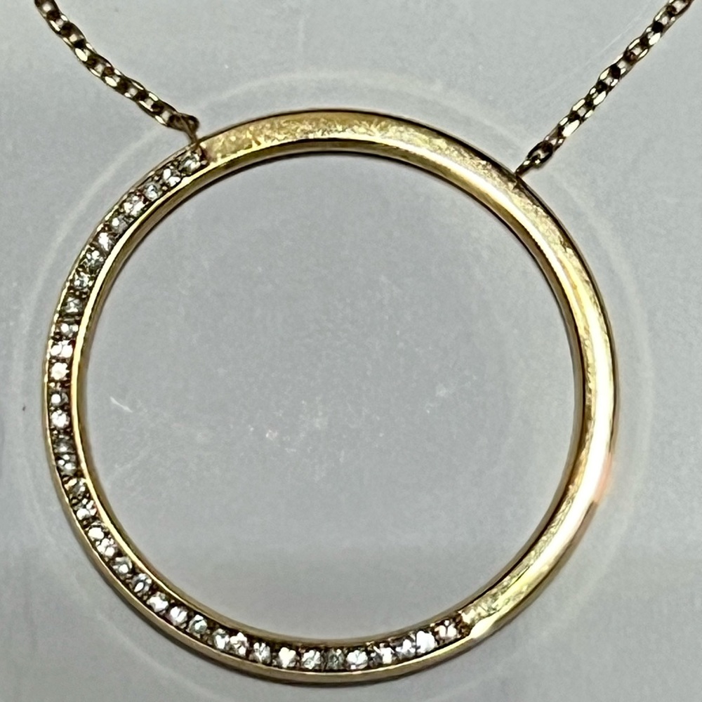 Michael Kors Half Moon/Circle of Life necklace